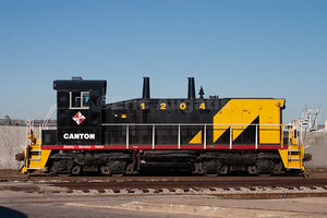 Unframed Matte Print -- Canton Railroad (CTN) #1204 SW1200RS