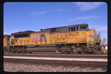 Union Pacific (UP) #8643 SD70ACe