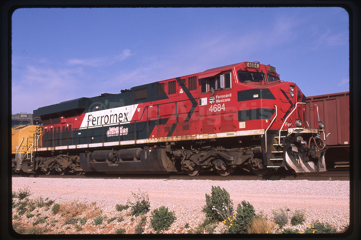 Ferromex (FXE) #4684 ES44AC – Switchman Images