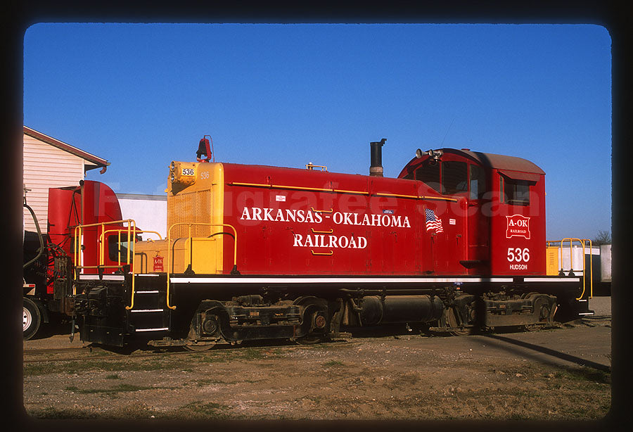 Arkansas-Oklahoma Railroad (AOK) #536 SW1