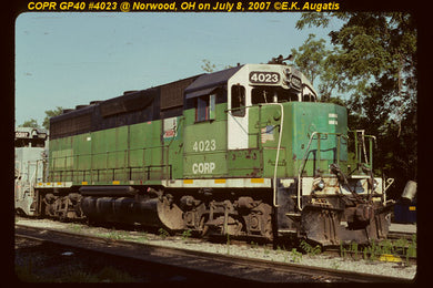 Central Oregon & Pacific (CORP) #4023 GP40