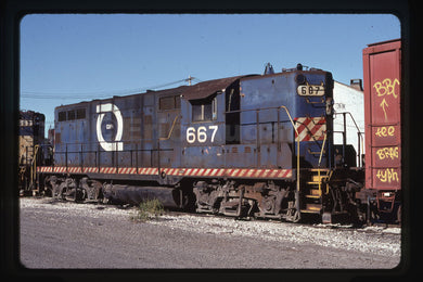 Central Columbiana & Pennsylvania (CQPA) #667 GP9