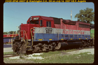 Cascade & Columbia River (CSCD) #6637 GP40