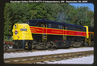 Cuyahoga Valley Scenic (CVSR) #6771 FPA-4