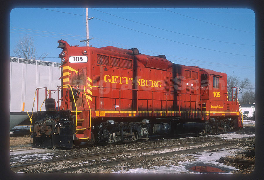 Gettysburg Railroad (GETY) #105 GP9