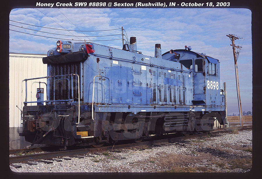 Honey Creek Railroad (HCRR) #8898 SW7