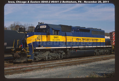 Iowa, Chicago & Eastern (ICE) #6441 SD40-2