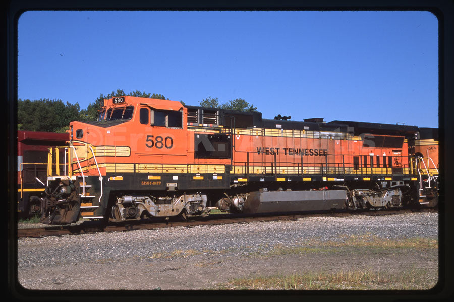 【tn】 West Tennessee (WTNN) #580 B40-8W – Switchman Images