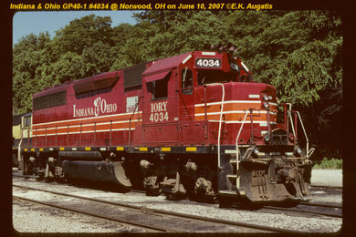 Indiana & Ohio (IORY) #4034 GP40-1
