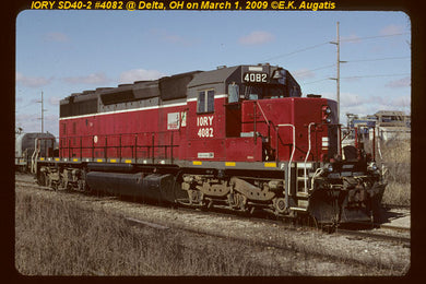 Indiana & Ohio (IORY) #4082 SD40-2