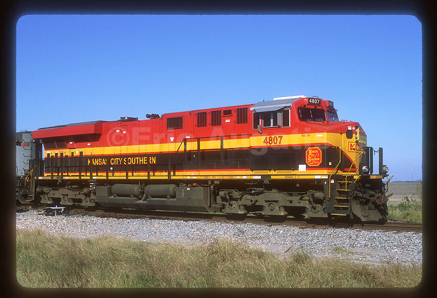 Kansas City Southern (KCS) #4807 ES44AC – Switchman Images