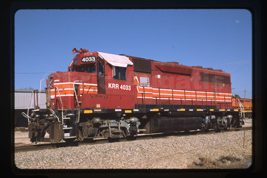 Kiamichi (KRR) #4033 GP40-1 – Switchman Images