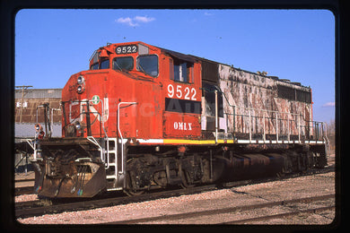 OmniTRAX Leasing (OMLX) #9522 GP40-2LW