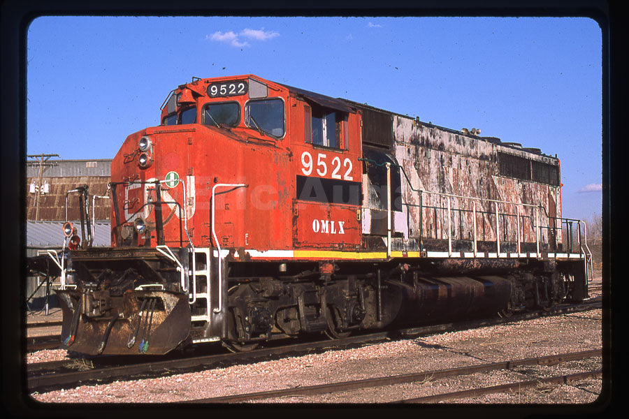 モンゴリア OmniTRAX Leasing (OMLX) #9522 GP40-2LW – Switchman Images