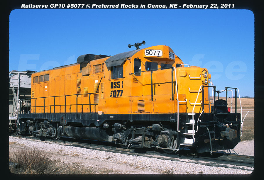 Railserve, Inc. (RSSX) #5077 GP10