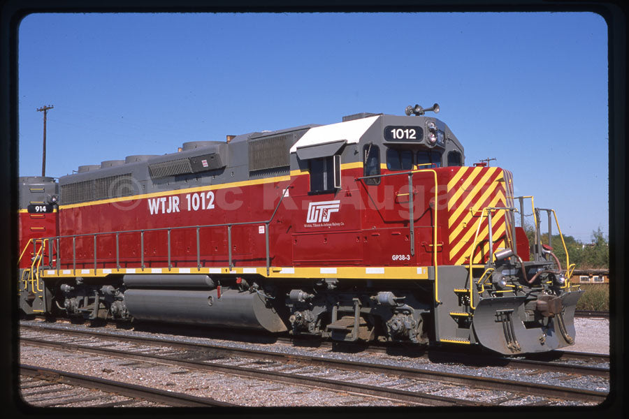 Wichita, Tillman & Jackson (WTJR) #1012 GP38-3