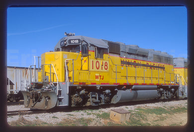 Wichita, Tillman & Jackson (WTJR) #1018 GP38-3